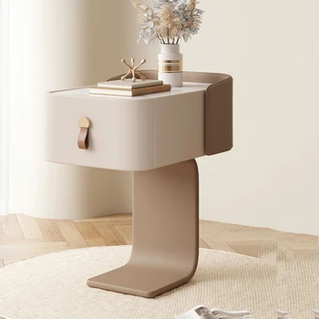 Современный узкий столик для хранения, Прикроватный передвижной комод, столики для спален, маленькие минималистичные предметы мебели в скандинавском стиле от El Hogar