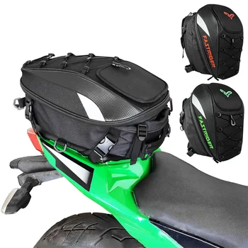 Водонепроницаемая мотоциклетная сумка для переноски, многофункциональная прочная сумка для заднего сиденья, 45Л, шлем для мотоциклиста, рюкзак большой емкости, аксессуары для велосипеда