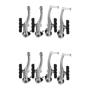 4 пары V-образных тормозов, универсальный велосипед, V-образный тормоз, Комплект зажимов для горных велосипедов с тормозными колодками
