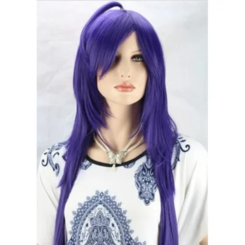 Модный парик New Charm женский длинный фиолетовый