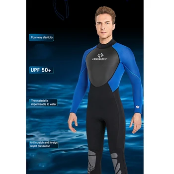 Цельное плавательное боди, купальники, теплая одежда из 3 мм неопрена для подводного плавания, солнцезащитная одежда для мужчин и женщин для водных видов спорта