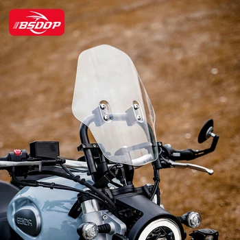Лобовое стекло мотоцикла Держатель лобового стекла Рамка из алюминиевого сплава для Ginger 300