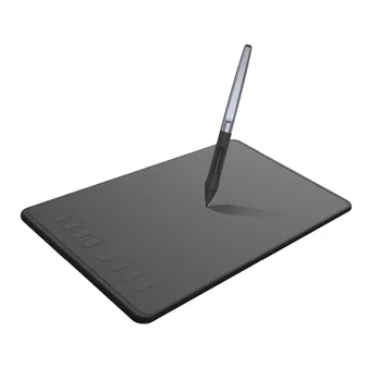 Графический планшет HUION 9 дюймов H950P с 8 Нажатиями Клавиш, Цифровой Планшет для рисования Пером с 8192 Уровнями, Функция наклона Стилуса без батареи