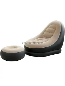 Надувной ленивый диван для креативной спальни, Общий складной маленький диван-кровать, надувное кресло для сна и отдыха