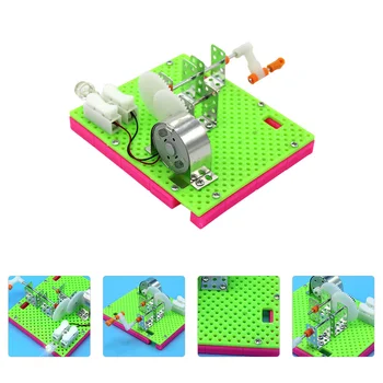 Ручной генератор Kidcraft Игровой набор для встряхивания динамо-машины, развивающие игрушки, Пластиковая игрушечная модель, детские поделки