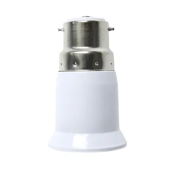 Адаптер для преобразования розетки B22 в E27 Держатель лампы для ламп с цоколем E27 Базовый Держатель светодиодного держателя Конвертер Осветительных принадлежностей