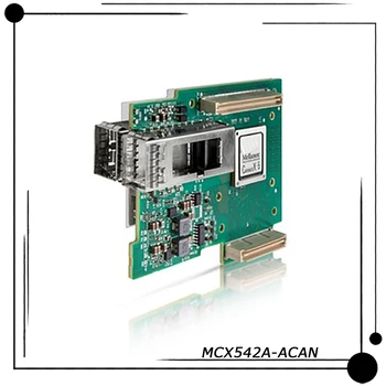 25 Гб/сек. Для Mellanox ConnectX-5 EN 2x 25GbE PCIe3.0 x16 SFP28/SFP +/SFP CX542A Сетевая карта ПК InfiniBand NIC MCX542A-ACAN