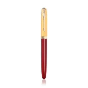 Авторучка U75A, ручки серии Extra-Fine с металлическим наконечником для письма в деловом офисе, высококачественная сталь и дерево