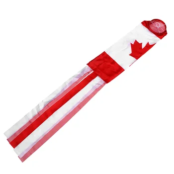 Декоративный ветрозащитный флаг, наружные ветрозащитные носки из прочной ткани с канадским кленовым листом, ветрозащитная ткань
