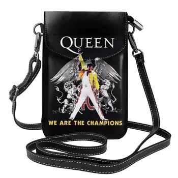 Сумка через плечо Queen Freddie Mercury, музыкальная женская мода, женские сумки, винтажный кожаный уличный кошелек