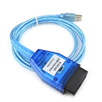 INPA K + DCAN USB FT232 с переключателем Подходит для диагностической линии автомобиля BMW Синий