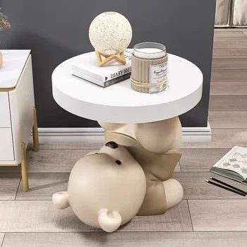 Прикроватный столик в спальне Прикроватные тумбочки Маленький белый чайный набор для кабинета Детская мебель YY50BT