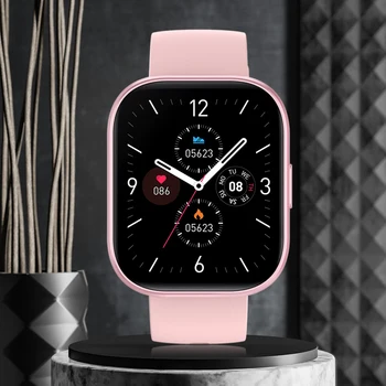 Bluetooth-совместимые смарт-часы с 5,2 вызовами IP67, водонепроницаемые носимые смарт-часы с 2,04-дюймовым сенсорным экраном для телефона Android iOS