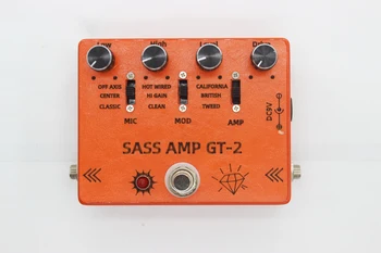 Устройство для создания ручных эффектов своими руками SansAmp GT-2 Дублирует динамик электрогитары, имитирующий искажение одной печатной платы.