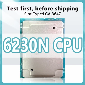 Xeon Gold medal 6230N версия QS CPU 2,3 ГГц 27,5 МБ 125 Вт 20-ядерный 40-потоковый процессор LGA3647 для серверной материнской платы C621