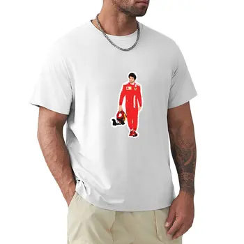 Футболка Carlos Sainz walking through the pitlane, быстросохнущая футболка, мужская одежда