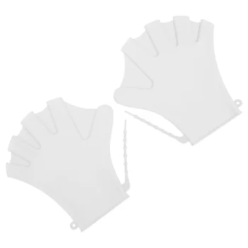 Вспомогательные Перчатки для дайвинга с веслом, для занятий плаванием, чехол для рук, для тренировок, Силиконовые Регулируемые весла для плавания