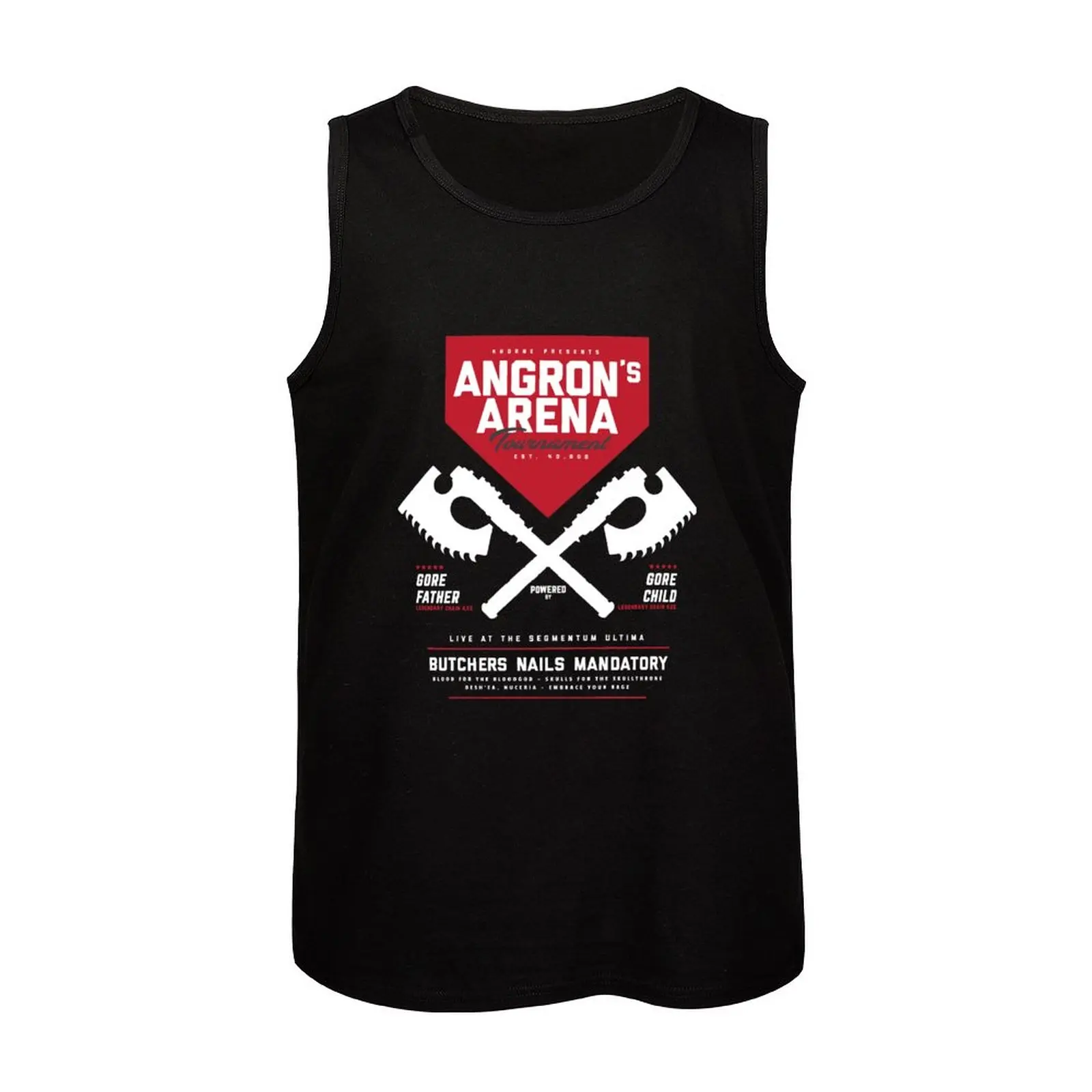 Новая майка Angron - Arena Tournament (белая), мужская спортивная футболка, мода 2023 года, мужская Изображение 3