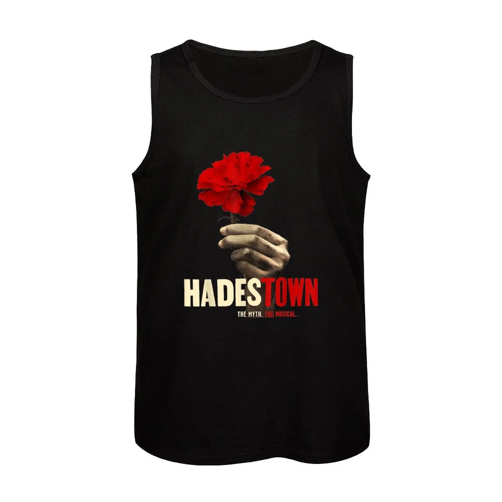 Нью-Хэдстаун - Цветок Хэдстауна - Мюзикл Хэдстауна - Бродвейские Мюзиклы - Мужская футболка с цветочным принтом Hades Town Изображение 3