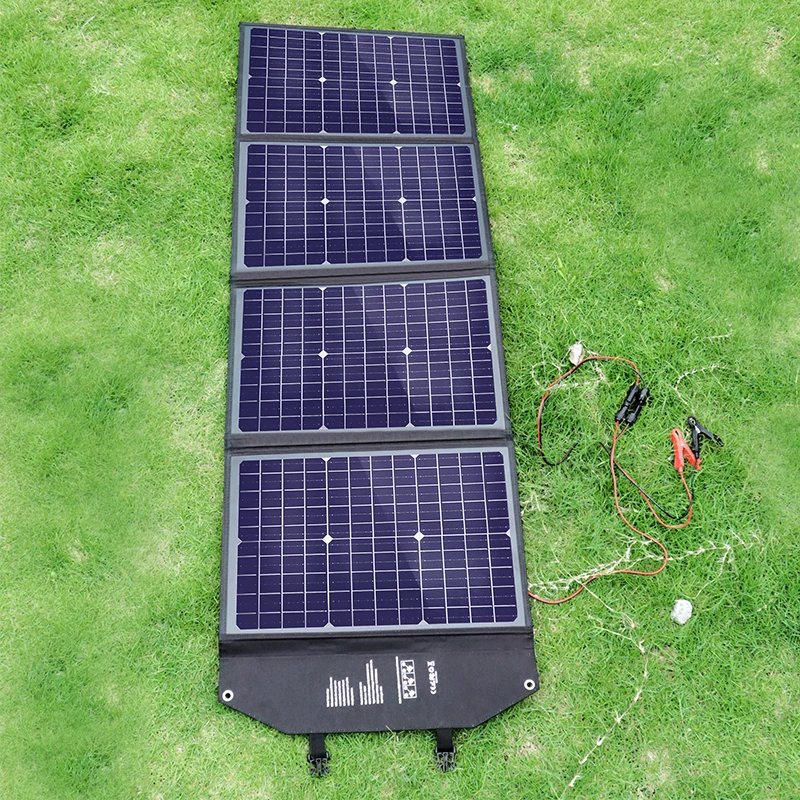 панель солнечных батарей 80 Вт 100 Вт 120 Вт 200 Вт гибкая солнечная панель, система солнечных батарей для дома Изображение 2