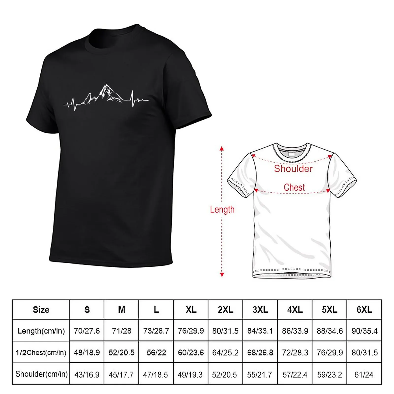 Новая футболка Watzmann heartbeat love heart EKG, футболка blondie, рубашка с животным принтом для мальчиков, мужские графические футболки больших и высоких Изображение 1