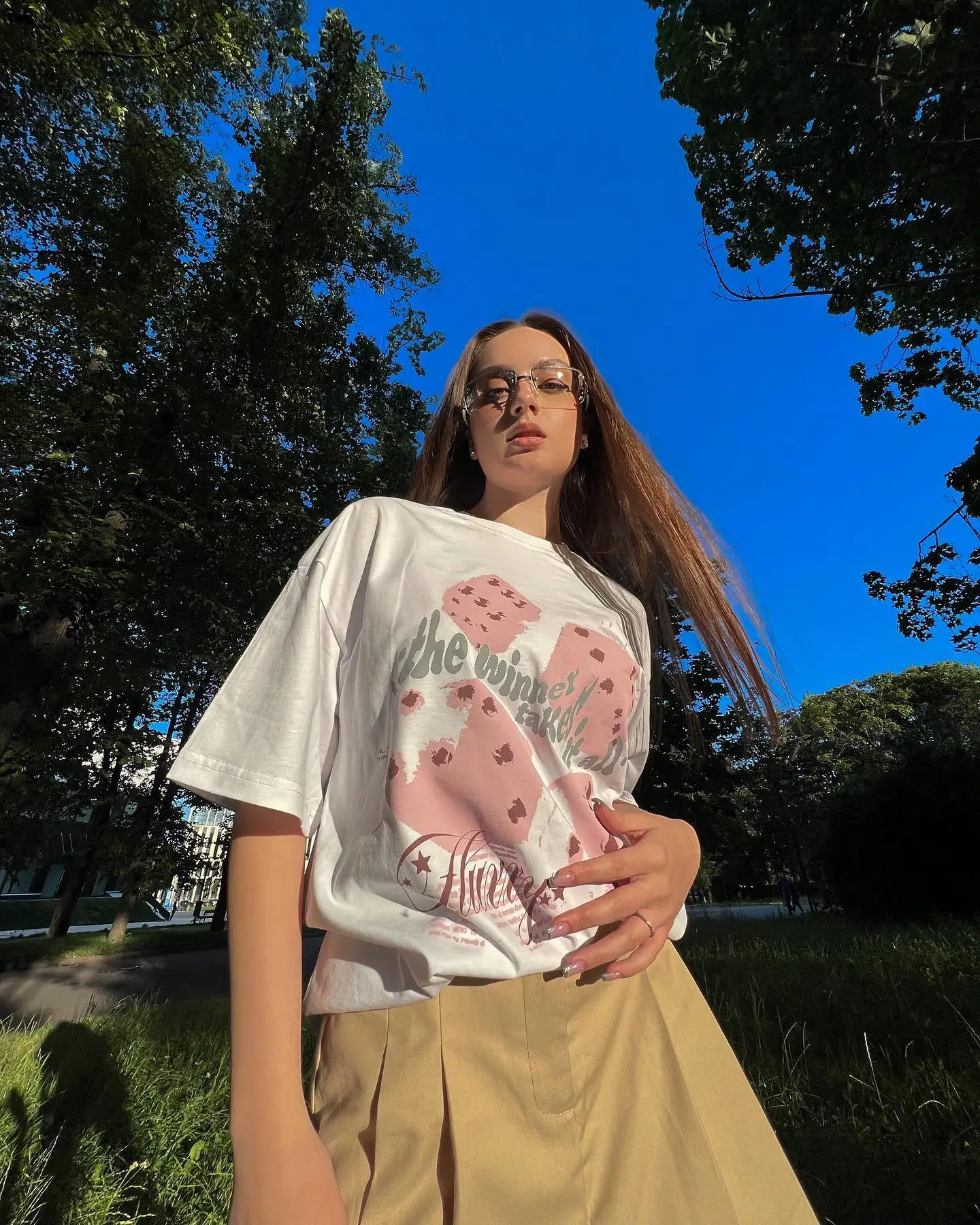 y2k хлопковая футболка в американском ретро стиле 90-х, розовая футболка с вышивкой букв, с короткими рукавами, женская летняя свободная пара, топы, женская одежда, детская футболка Изображение 5