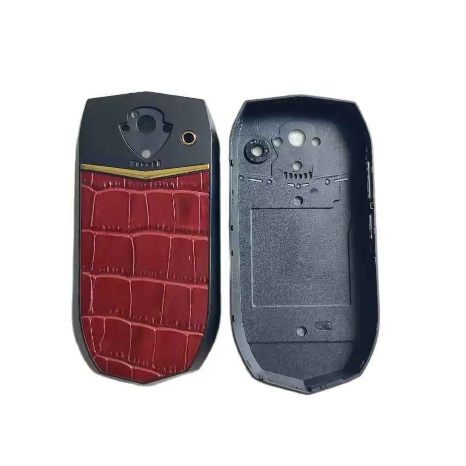 Оригинал для 3,5-дюймовых корпусов мобильных телефонов Oukitel K16 Задняя крышка батарейного отсека Детали кожаного чехла Изображение 1