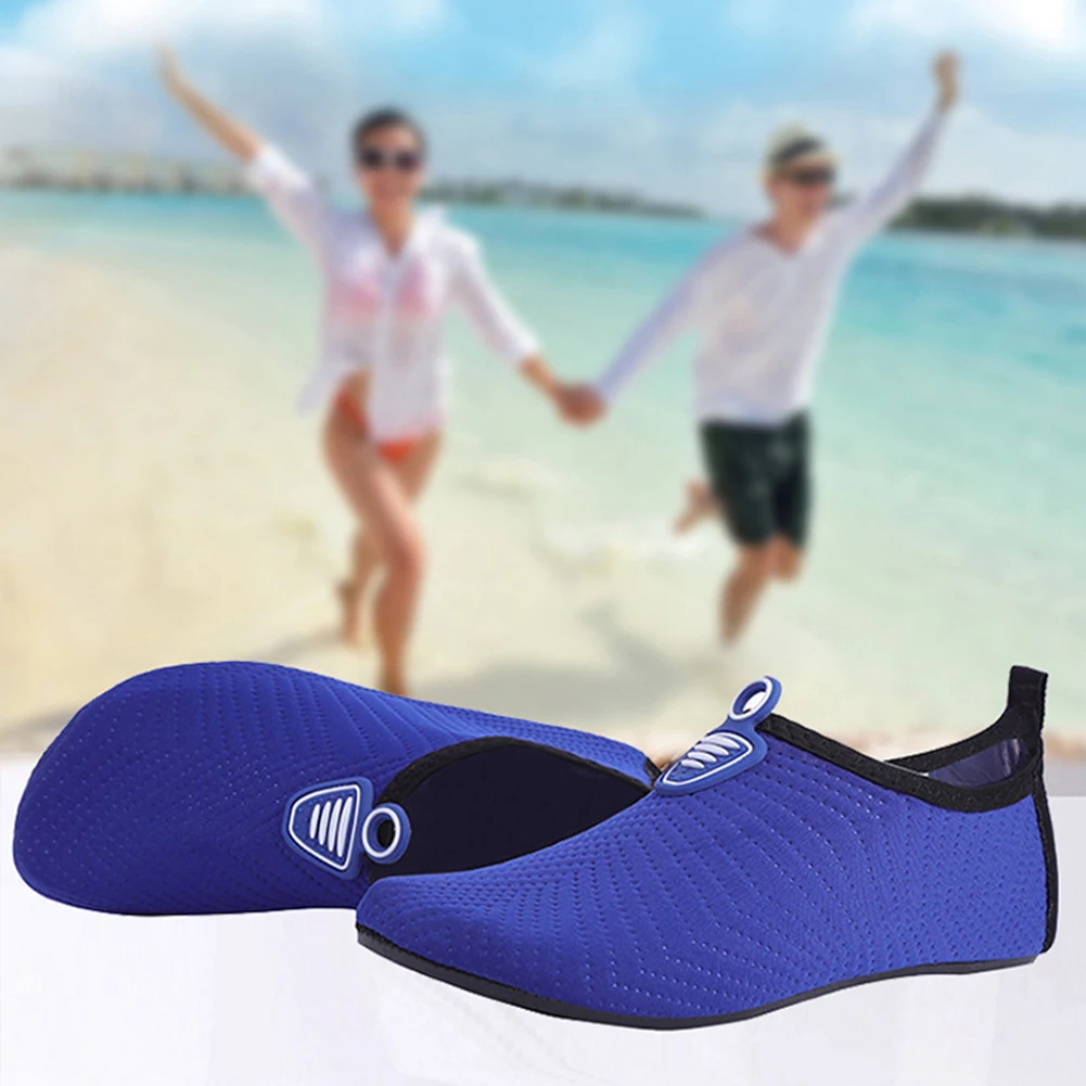 Унисекс обувь для серфинга и плавания Нескользящая обувь для босиком Дышащий быстросохнущий эластичный шнурок Удобный для подводного плавания на открытом воздухе Изображение 1
