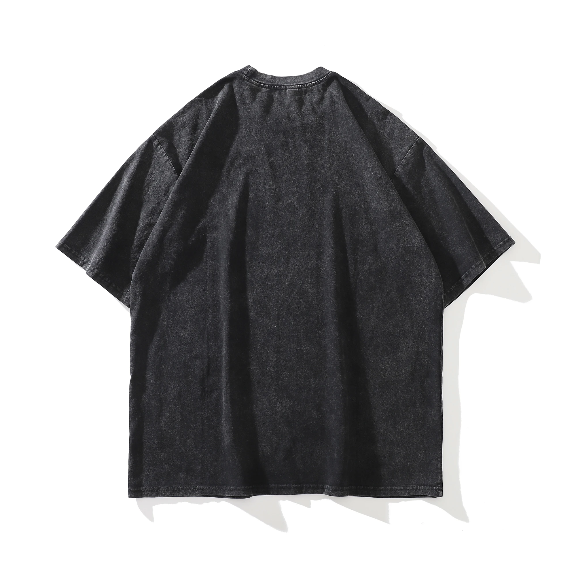 Оригинальная дизайнерская печатная графика 230 г высококачественного 100% хлопка, выстиранная винтажная уличная одежда Y2k оверсайз, американская футболка Мужская Изображение 1