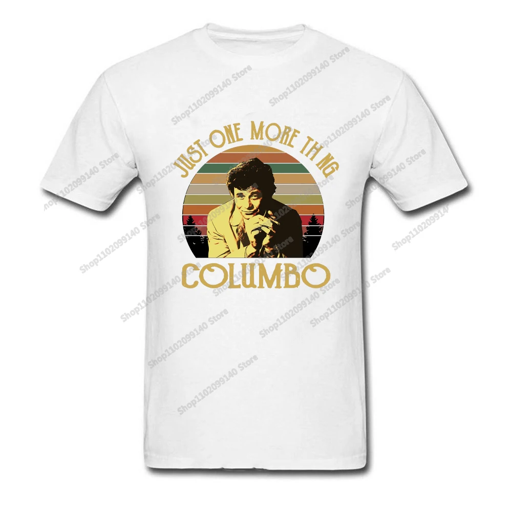 2023 Еще одна вещь Columbo, размер om с коротким рукавом для мужчин, женская футболка унисекс Изображение 1