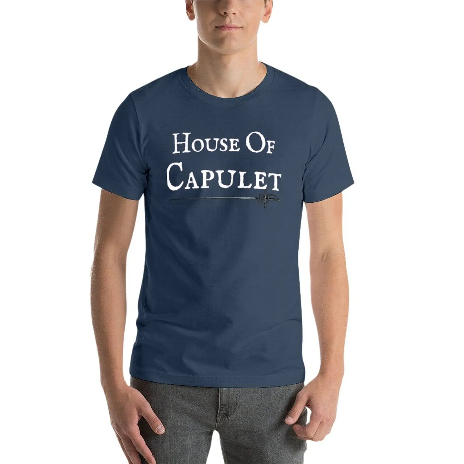 Новая футболка House of Capulet (Light), футболки на заказ, футболки с короткими рукавами в стиле аниме для мужчин Изображение 2