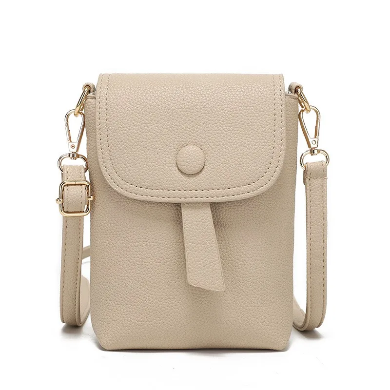 Винтажная модная женская сумка через плечо, кошельки и сумочки для телефонов и ключей большой емкости, легкая мини-сумка через плечо для девочек Изображение 0