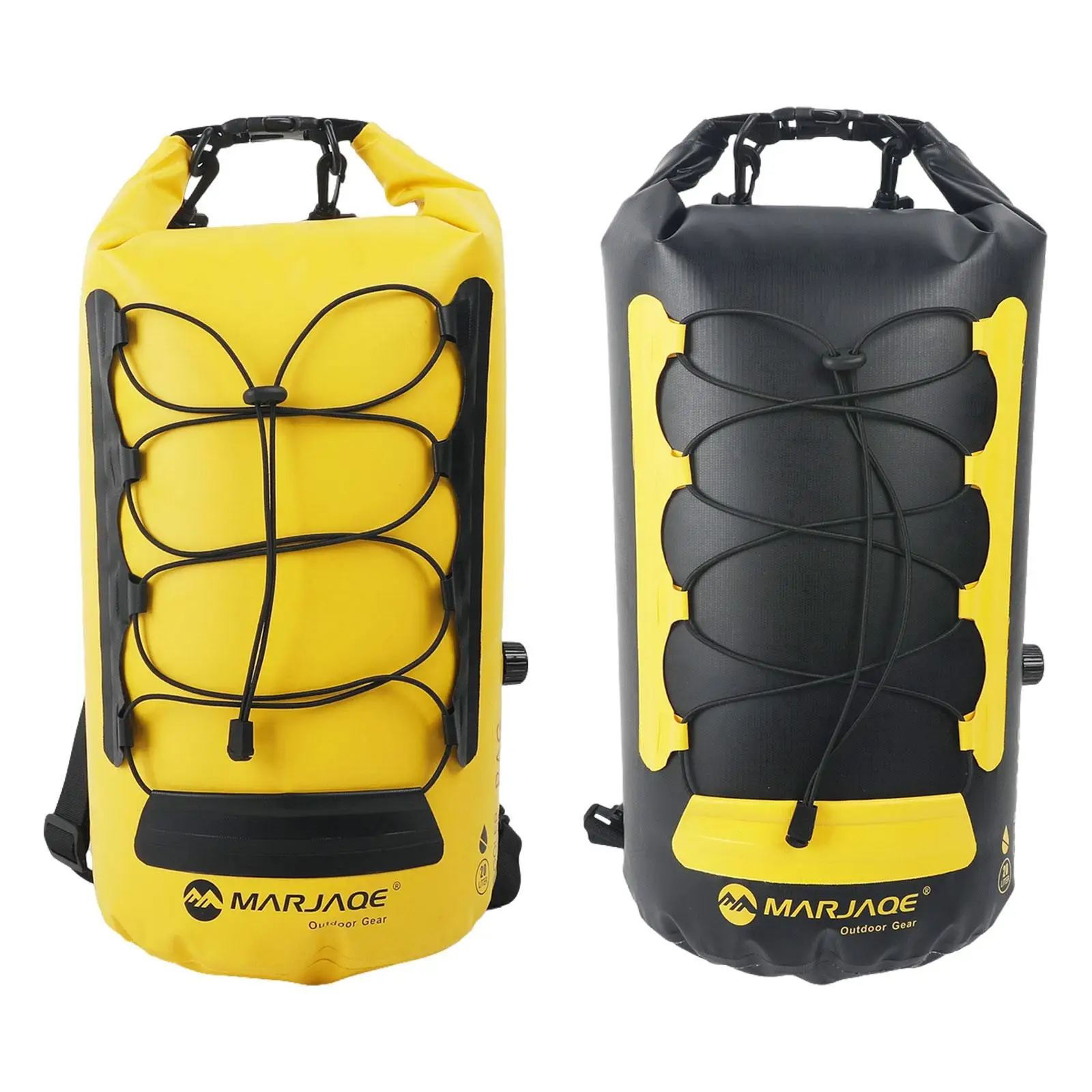 Водонепроницаемая сумка-рюкзак, регулируемый плечевой ремень, плавающий мешок для рафтинга, путешествий на открытом воздухе, пеших прогулок, водных видов спорта Изображение 0