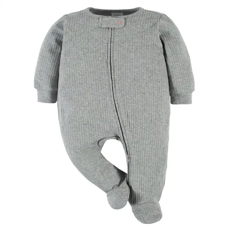 пижамы на ножках для мальчиков, девочек и унисекс Sleep 'n Play, 2 упаковки (для новорожденных-6/9 месяцев) Изображение 4