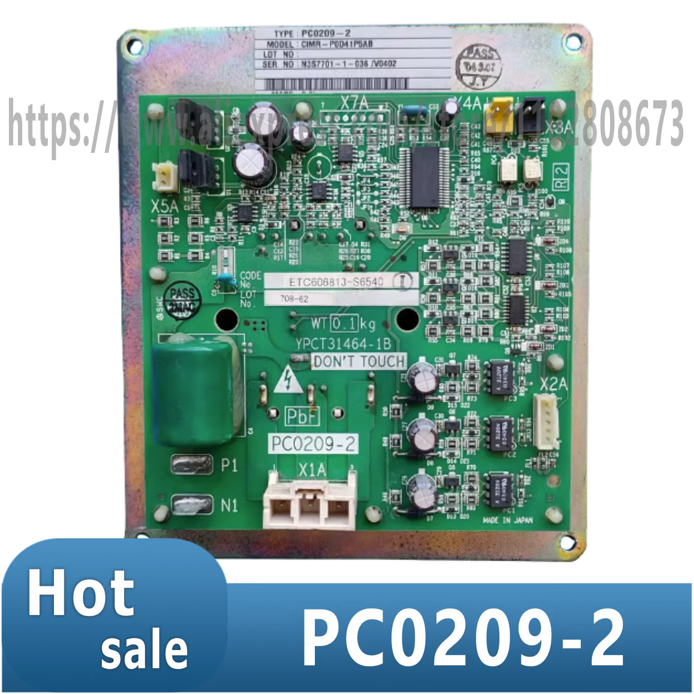 100% оригинальная тестовая модульная плата для кондиционирования воздуха PC0209-2 YPCT31464-1B, часть платы Изображение 0