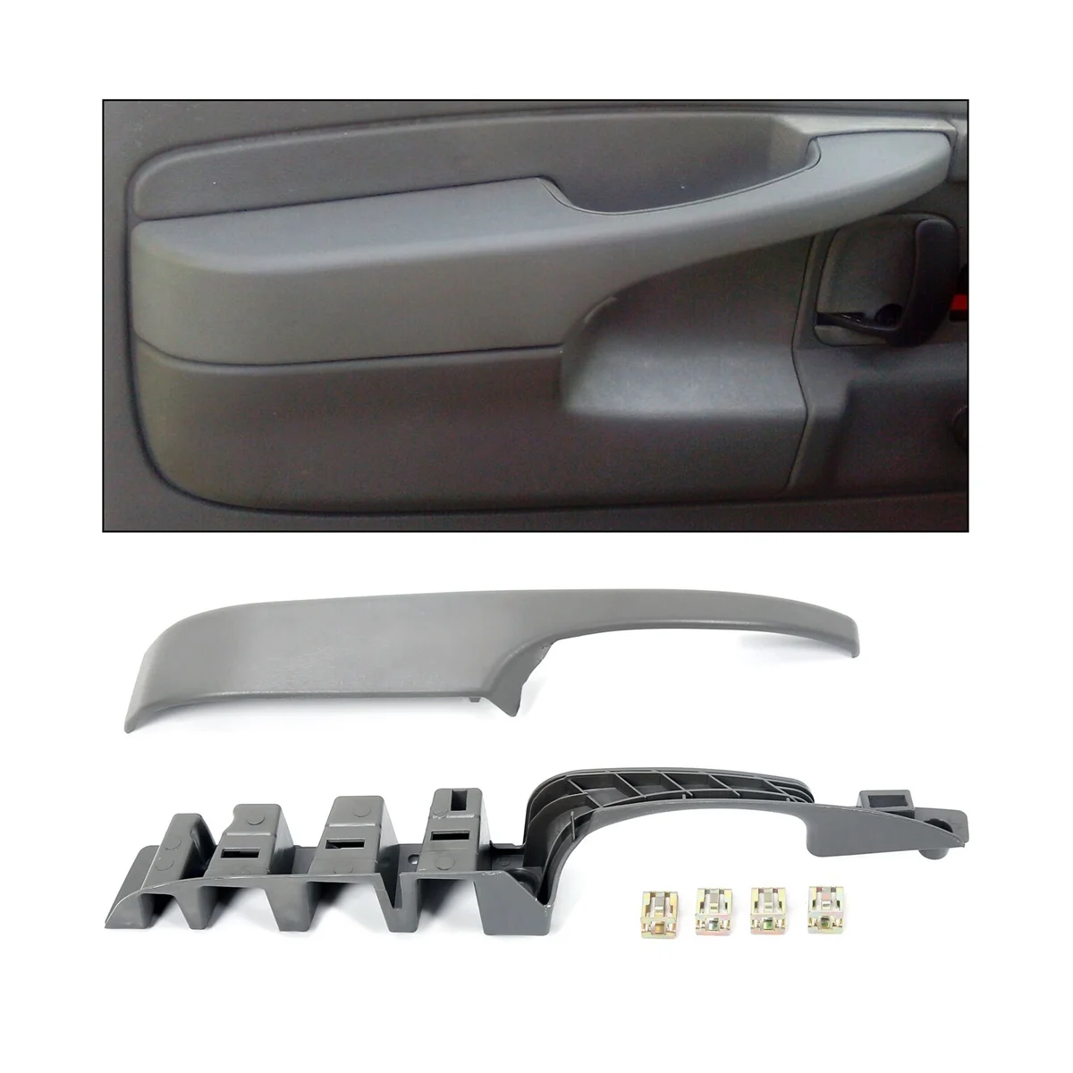 Подлокотник для внутренней дверной ручки спереди LH и RH 25750064 25750067 для Chevrolet Express для GMC Van Savana 2003-2019 Изображение 5