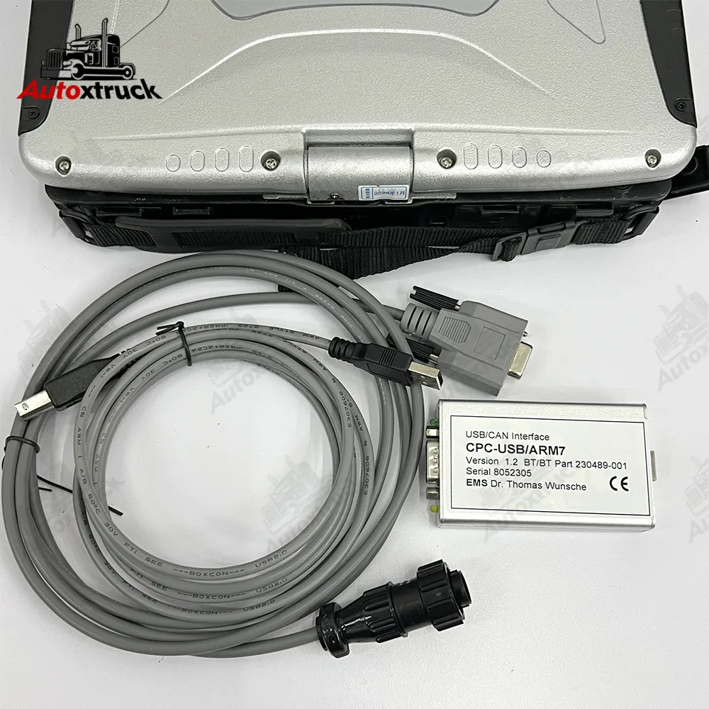 Для сканера диагностического инструмента Toyotabt, interfaz USB ARM7 BT, совместимый con для Toyota BT с ноутбуком CF19 EMS, CAN suite Изображение 3