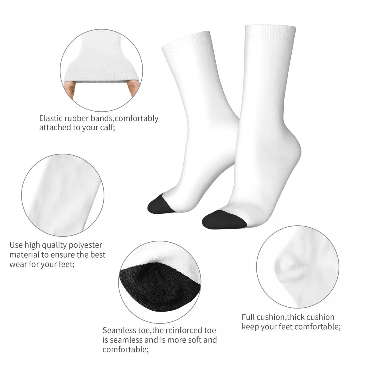 Носки для тяжелой атлетики с мопсом snatch Мужские носки с принтом забавные носки для женщин Изображение 5