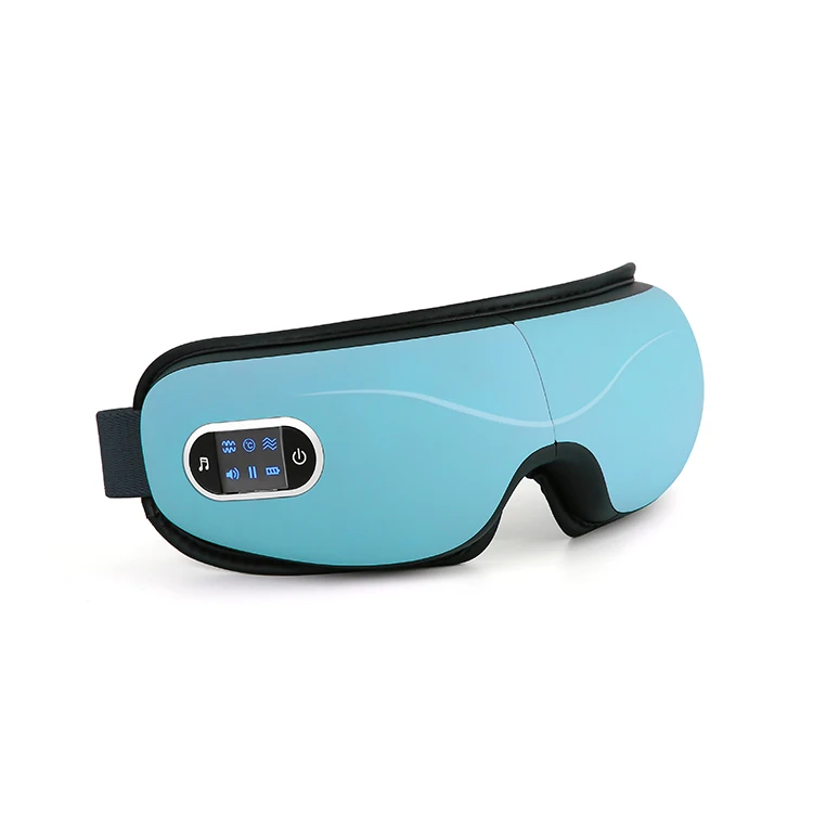 вибрирующий инфракрасный умный массажер для глаз, электрический инструмент для ухода за глазами, горячий компресс, снимающий усталость от морщин вокруг глаз, массажные очки Изображение 2