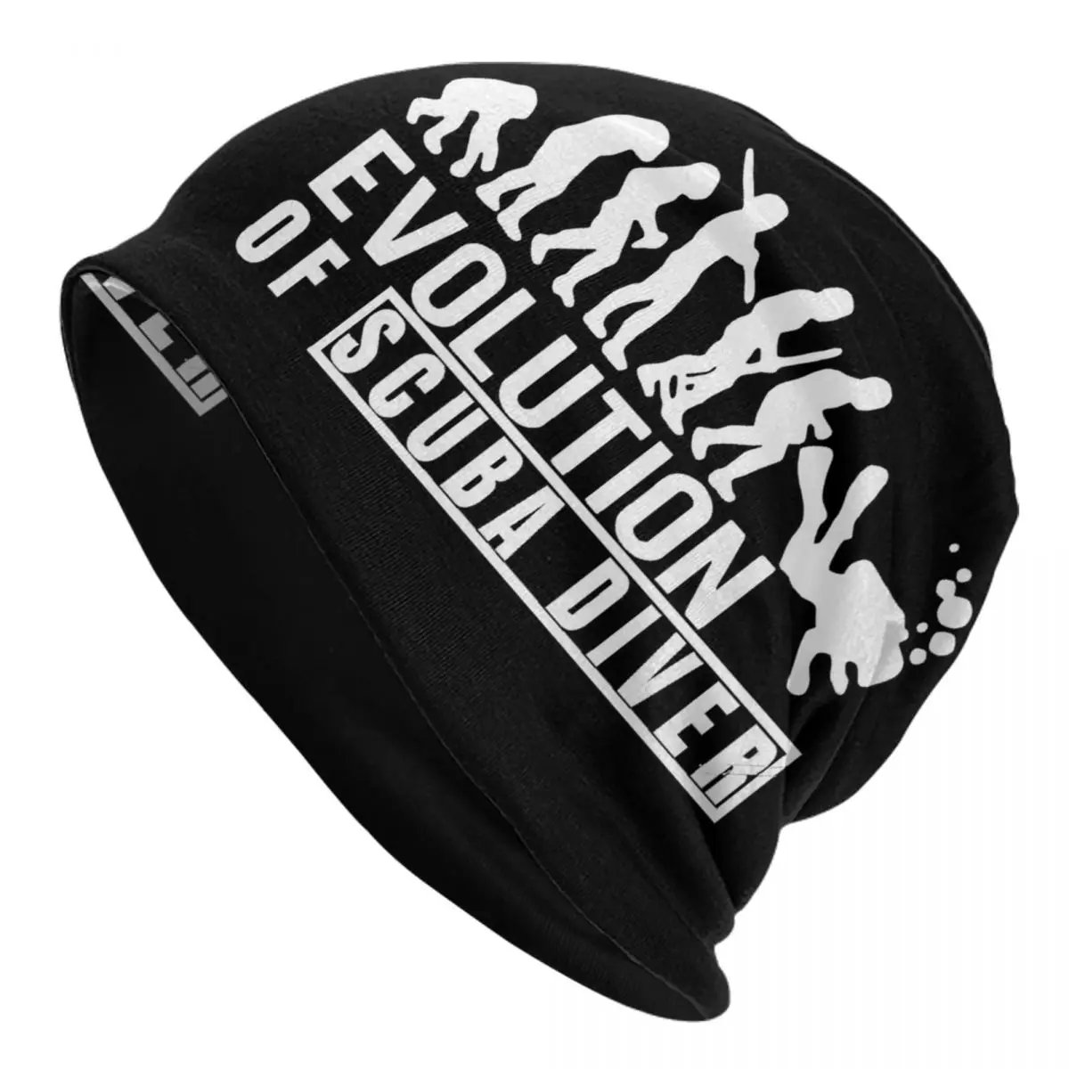 Модные головные уборы для подводного плавания Evolution White Bonnet Hat Skullies Шапочки-ушанки Изображение 0