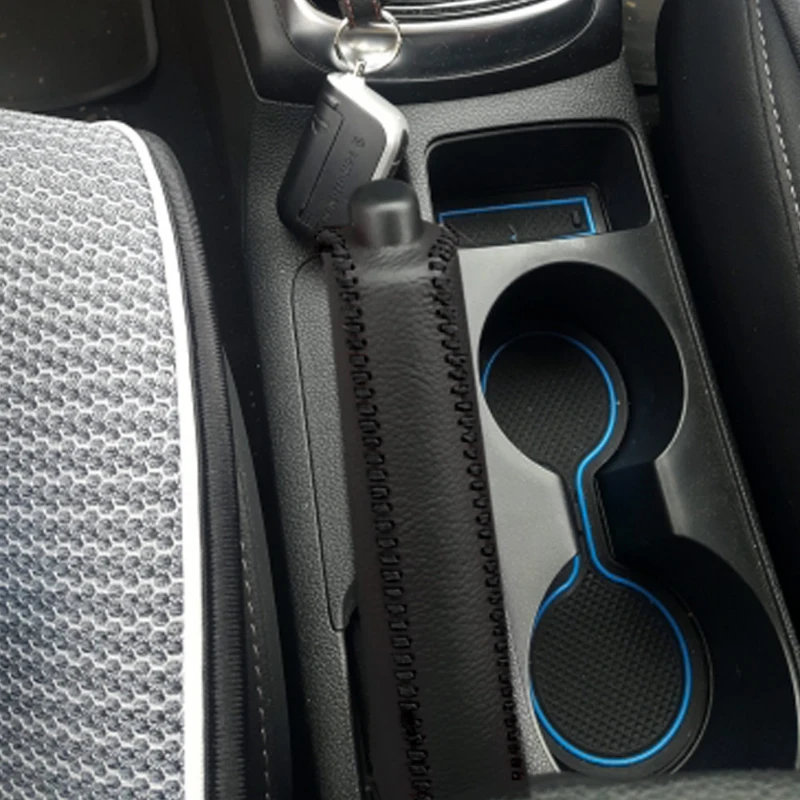Кожаное покрытие ручного тормоза SKODA Fabia Combi Octavia RS Scout KAROQ Superb 2 3 4 Изображение 5
