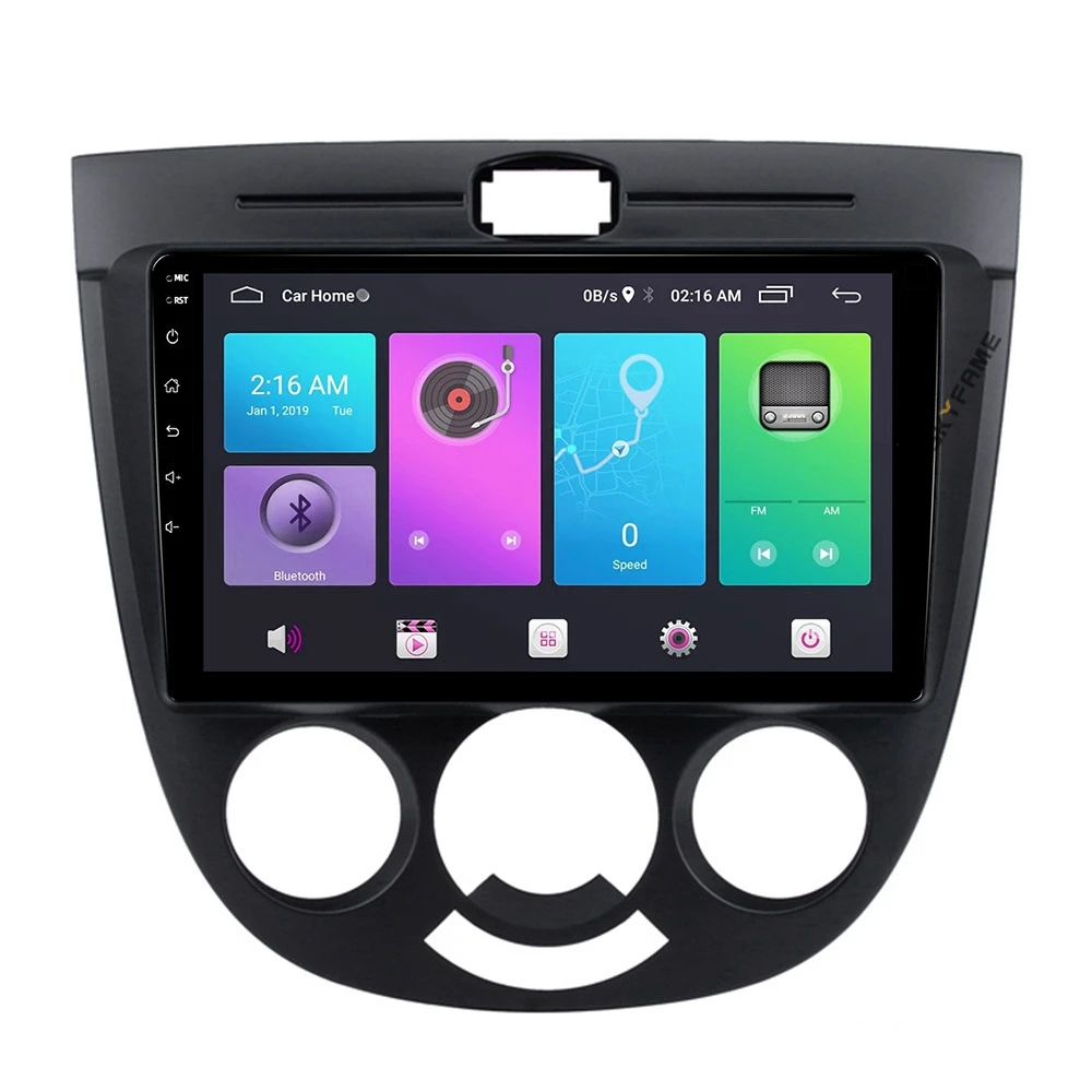 9-Дюймовая Автомобильная аудиосистема, панель GPS навигации, Автомобильная DVD-панель, панель для Chevrolet Optra Buick Excelle Изображение 5