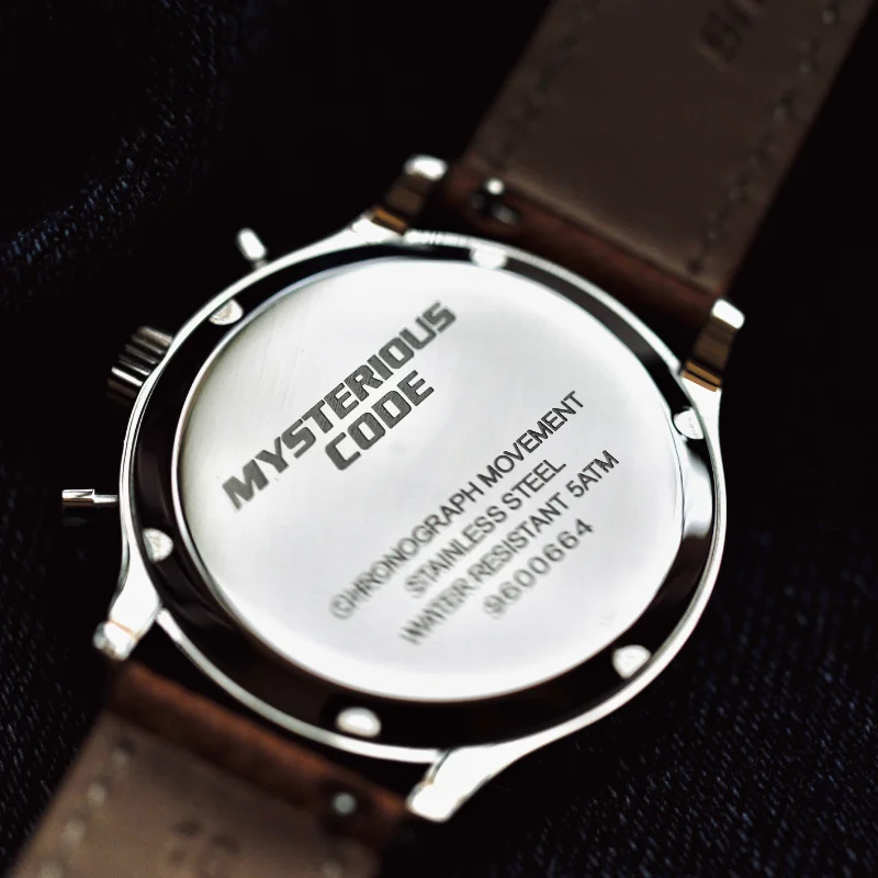 Женские кварцевые часы с хронографом Pilot Watch из нержавеющей стали, водонепроницаемые многофункциональные часы Vk64 35 мм, винтажные наручные часы Изображение 5