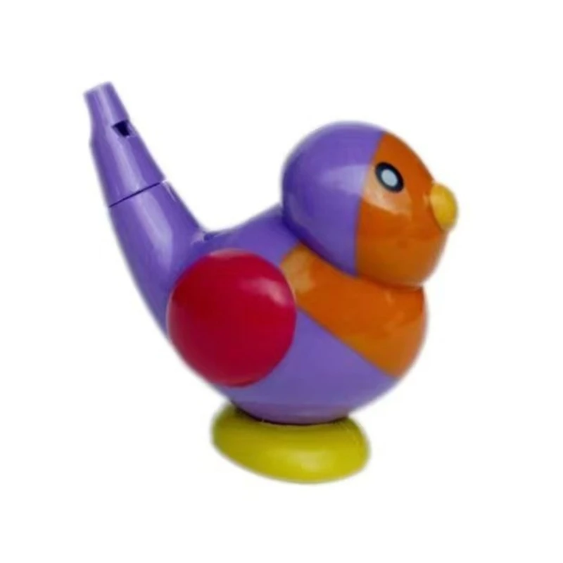 Игрушка для ванны в форме разноцветной птицы из АБС-пластика Улучшает артикуляцию и силу челюсти Изображение 4