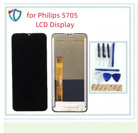для Philips S705 Дисплей LCD сенсорное стекло в сборе Изображение 0
