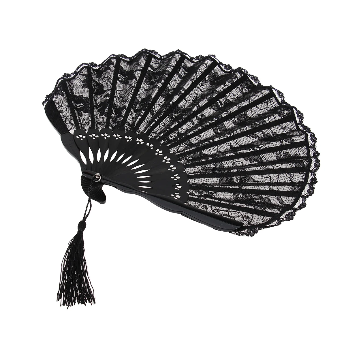 Ручной складной вентилятор Fan Chinease Японский ручной вентилятор Портативные вентиляторы в форме раковины для украшения подарков 24 см Изображение 4