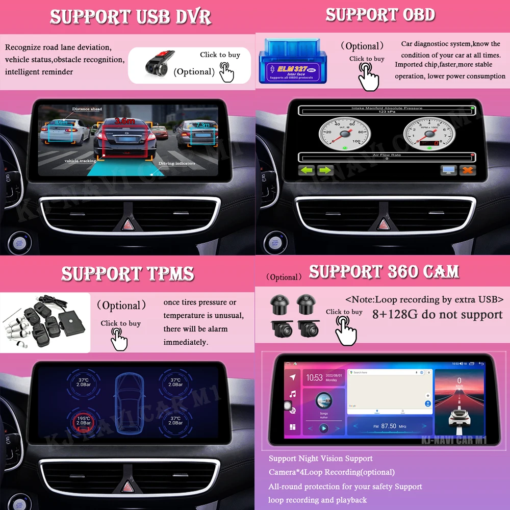 Для Mitsubishi Xpander 2017-2020 Android 13 Автомагнитола 12,3-дюймовая GPS-навигация BT Carplay Мультимедийный видеоплеер Хост-блок Изображение 4