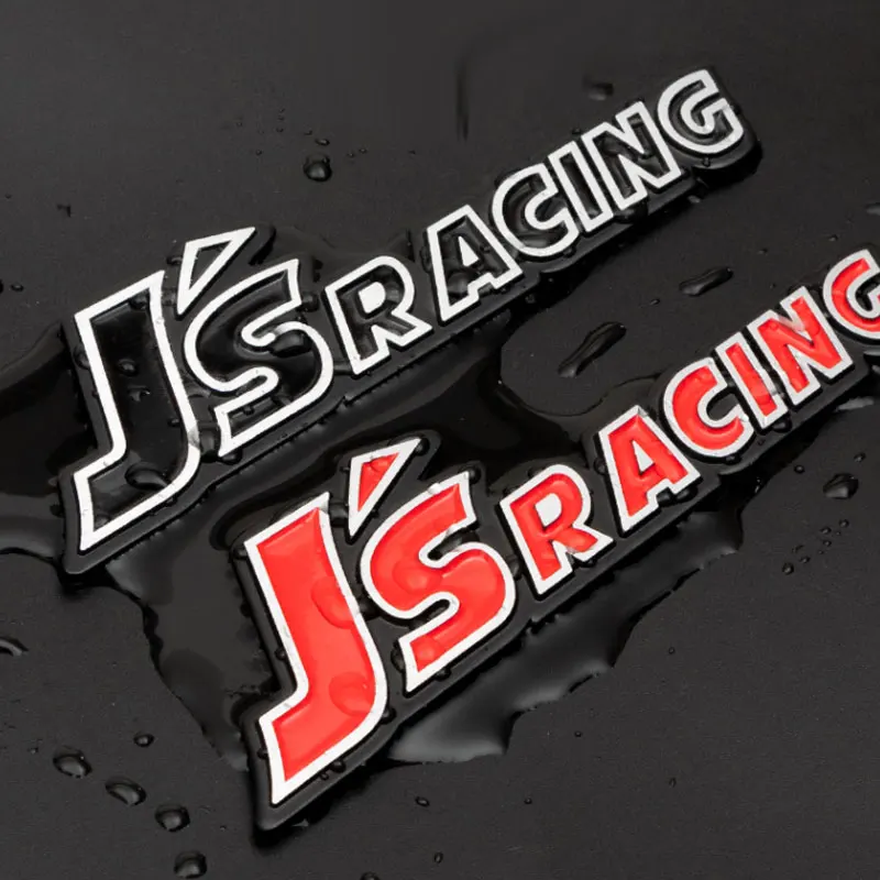 Автомобильные наклейки JSRACING подходят для установки автомобильных наклеек на алюминиевые шильдики JSRACING для установки 3D алюминиевых шильдиков Изображение 0