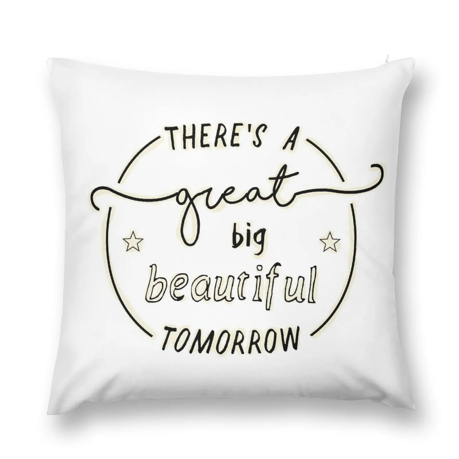 Завтра будет отличная, большая и красивая подушка-плед, наволочки, декоративная подушка, чехол для детской подушки Изображение 0