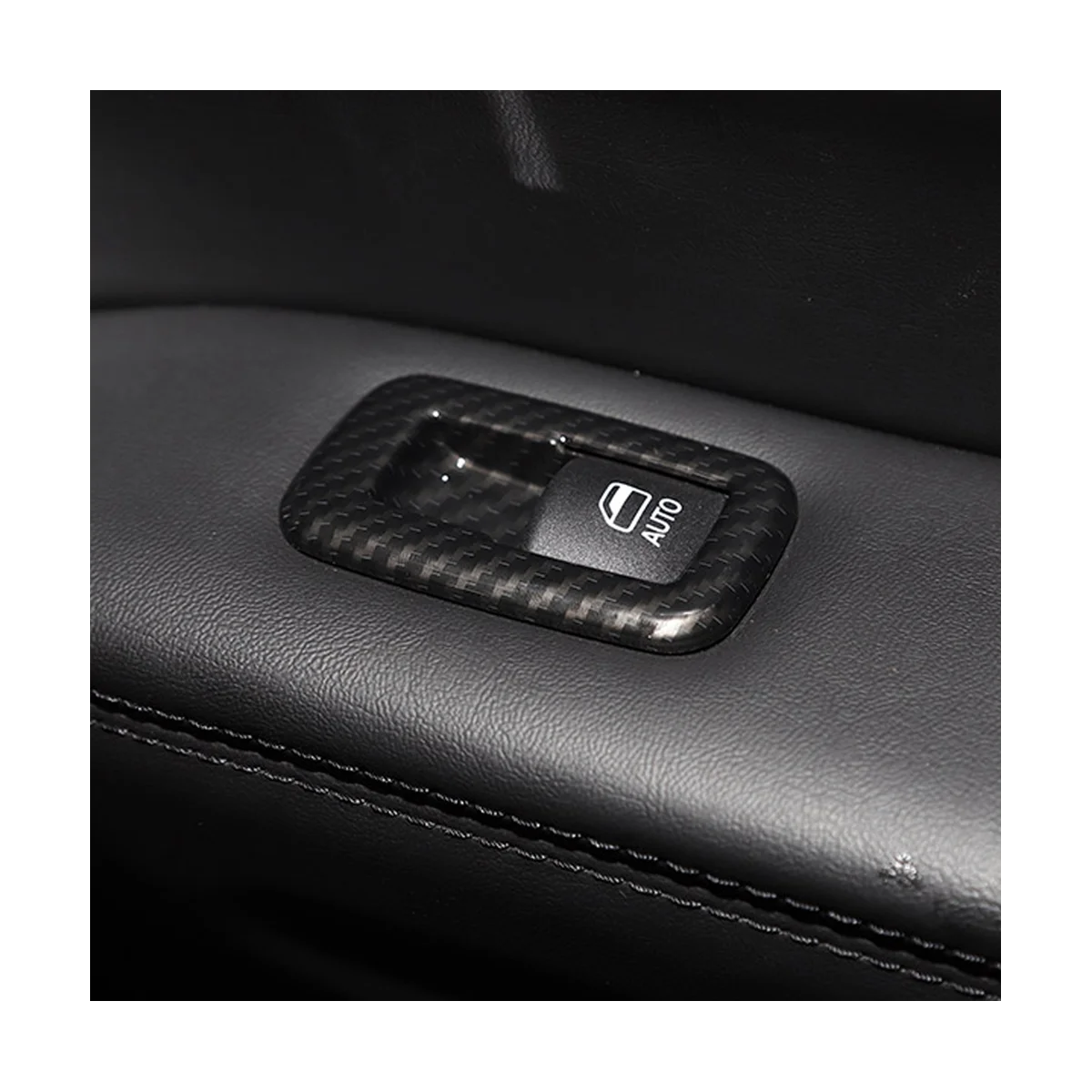 Автомобильное оконное стекло из углеродного волокна, кнопка подъема, накладка переключателя, панель дверного подлокотника для Dodge Durango 2011-2022 LHD Изображение 3